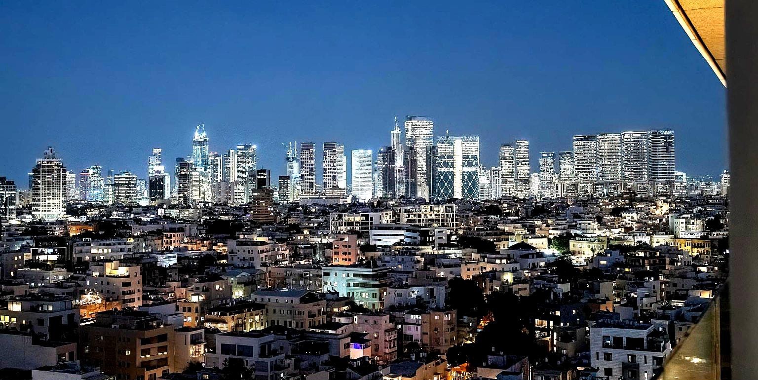 Skyline view of Tel Aviv